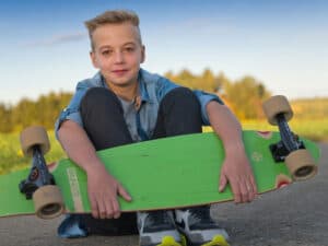 how thick is a longboard