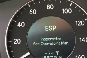 what does esc inoperative mean on mercedes